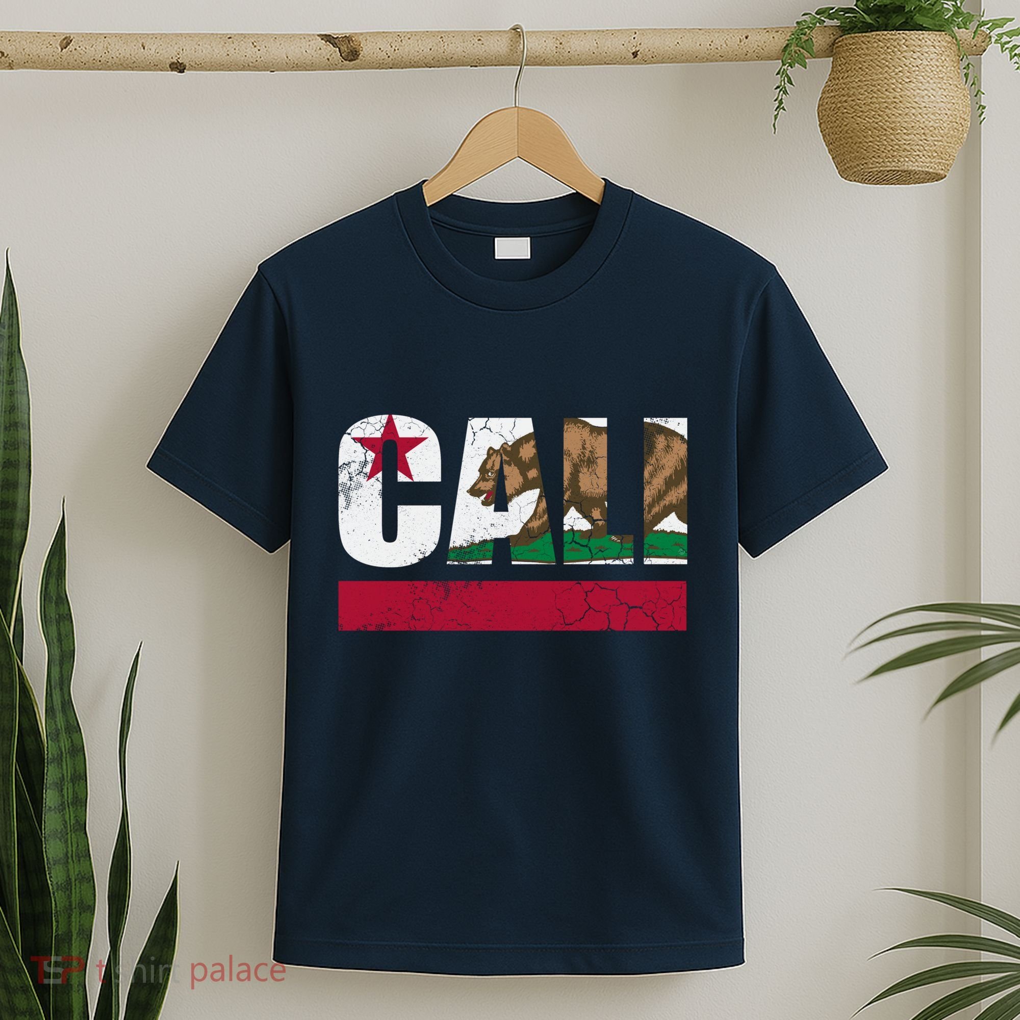 California Republic Cali Flag Vintage Fade T-Shirt