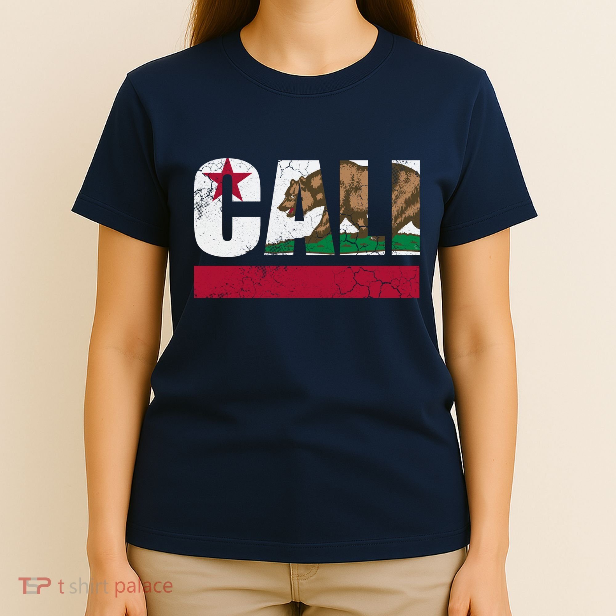 California Republic Cali Flag Vintage Fade T-Shirt