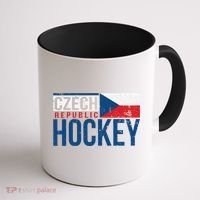 Czech Republic Czechia Hockey International Ice Supporter Cool Gift Coffee Mug thumb 1