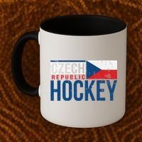 Czech Republic Czechia Hockey International Ice Supporter Cool Gift Coffee Mug thumb 2
