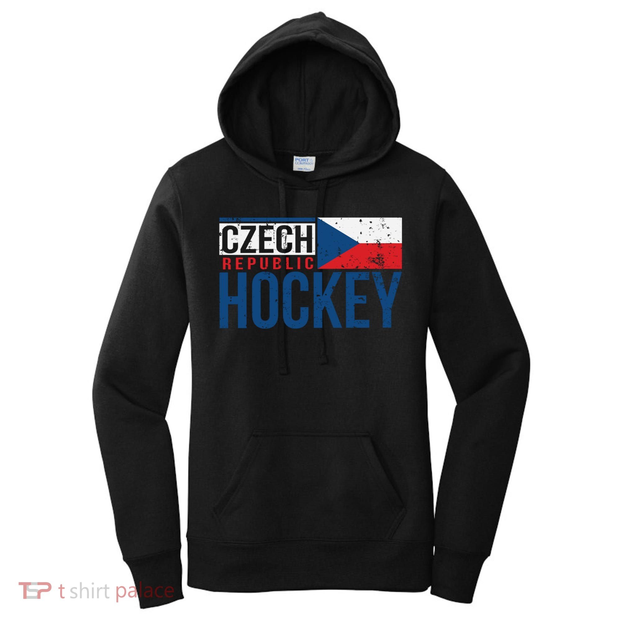 Czech Republic Czechia Hockey International Ice Supporter Cool Gift Women's Hoodie