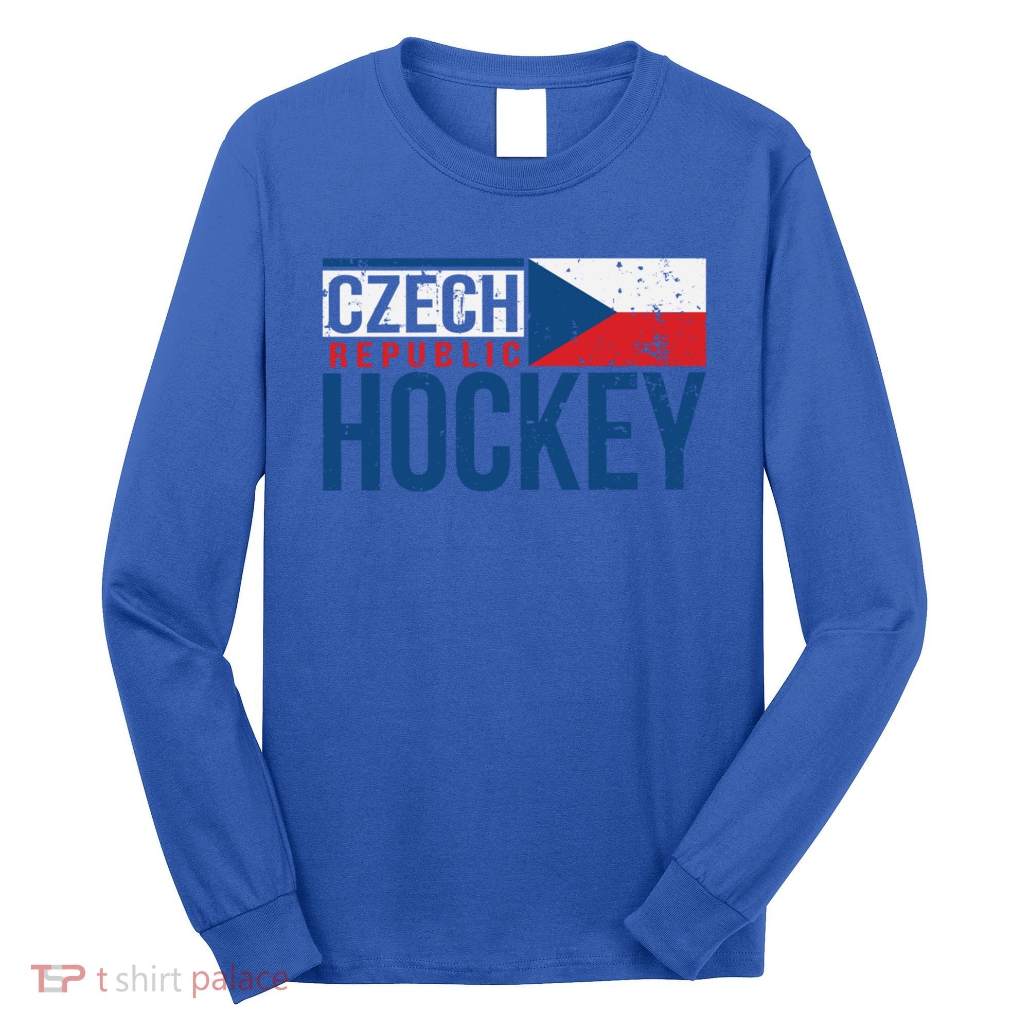 Czech Republic Czechia Hockey International Ice Supporter Cool Gift Long Sleeve Shirt