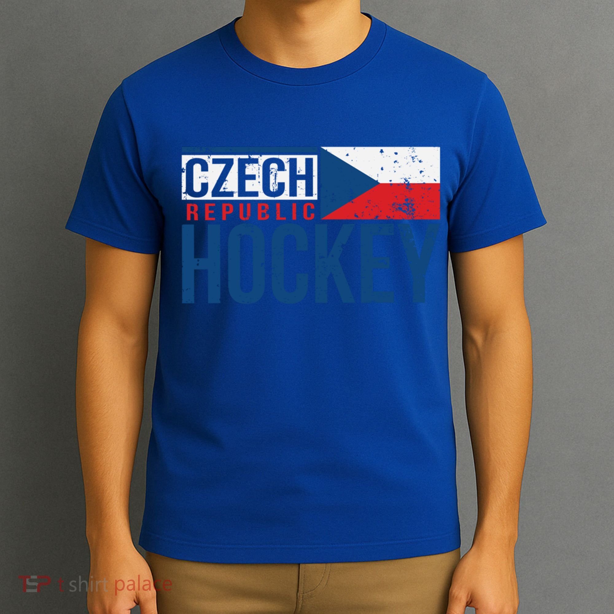 Czech Republic Czechia Hockey International Ice Supporter Cool Gift T-Shirt