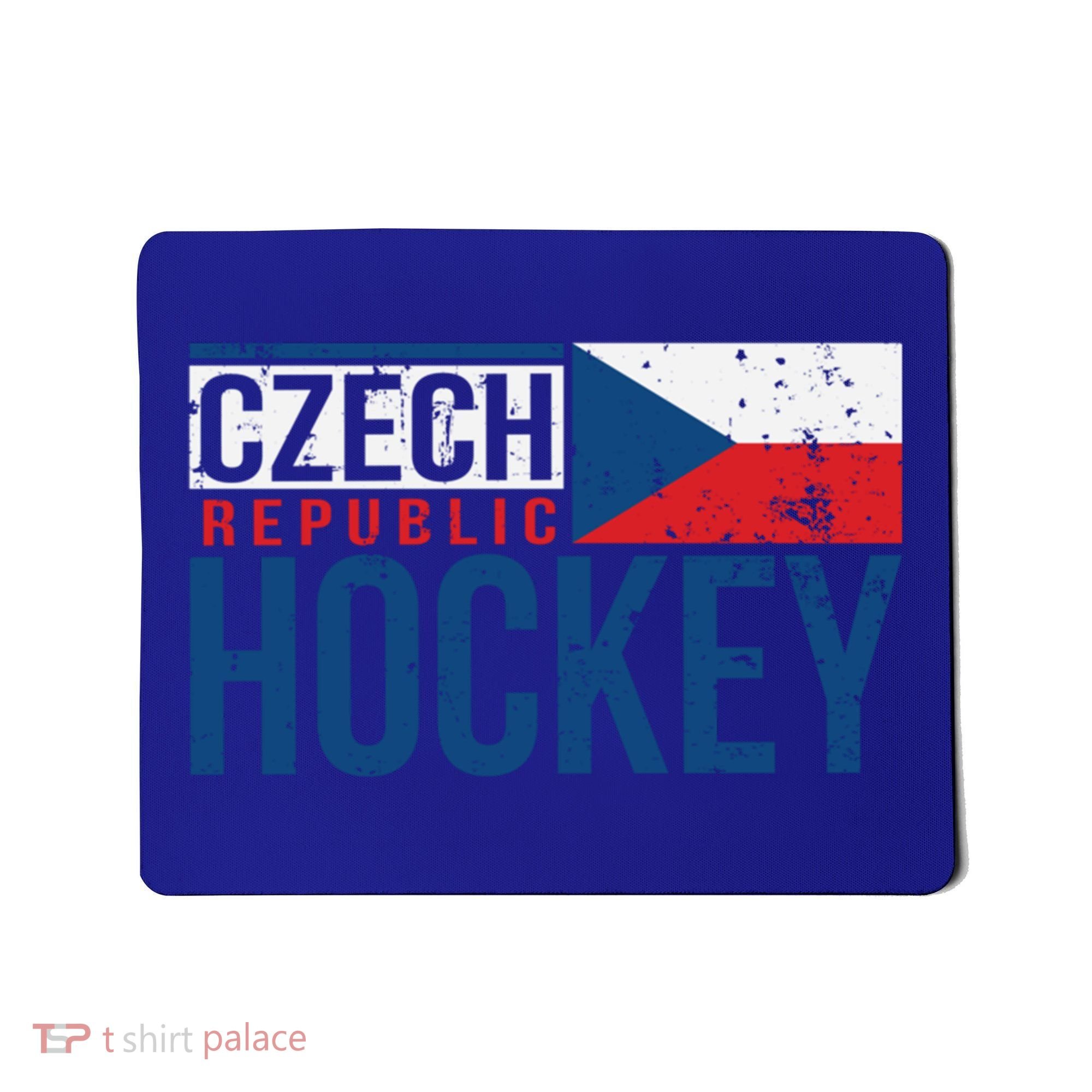 Czech Republic Czechia Hockey International Ice Supporter Cool Gift Mousepad