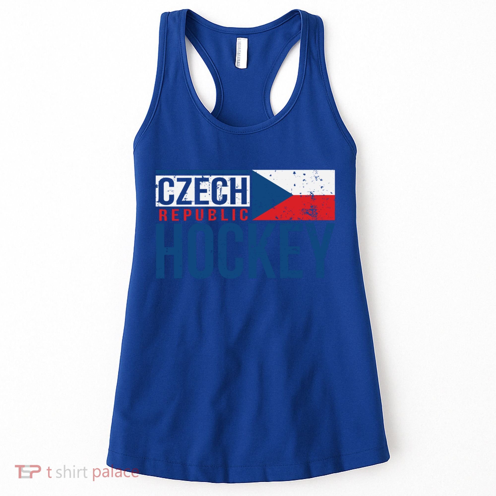 Czech Republic Czechia Hockey International Ice Supporter Cool Gift Women's Tank Top