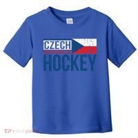 Czech Republic Czechia Hockey International Ice Supporter Cool Gift Toddler T-Shirt thumb 0