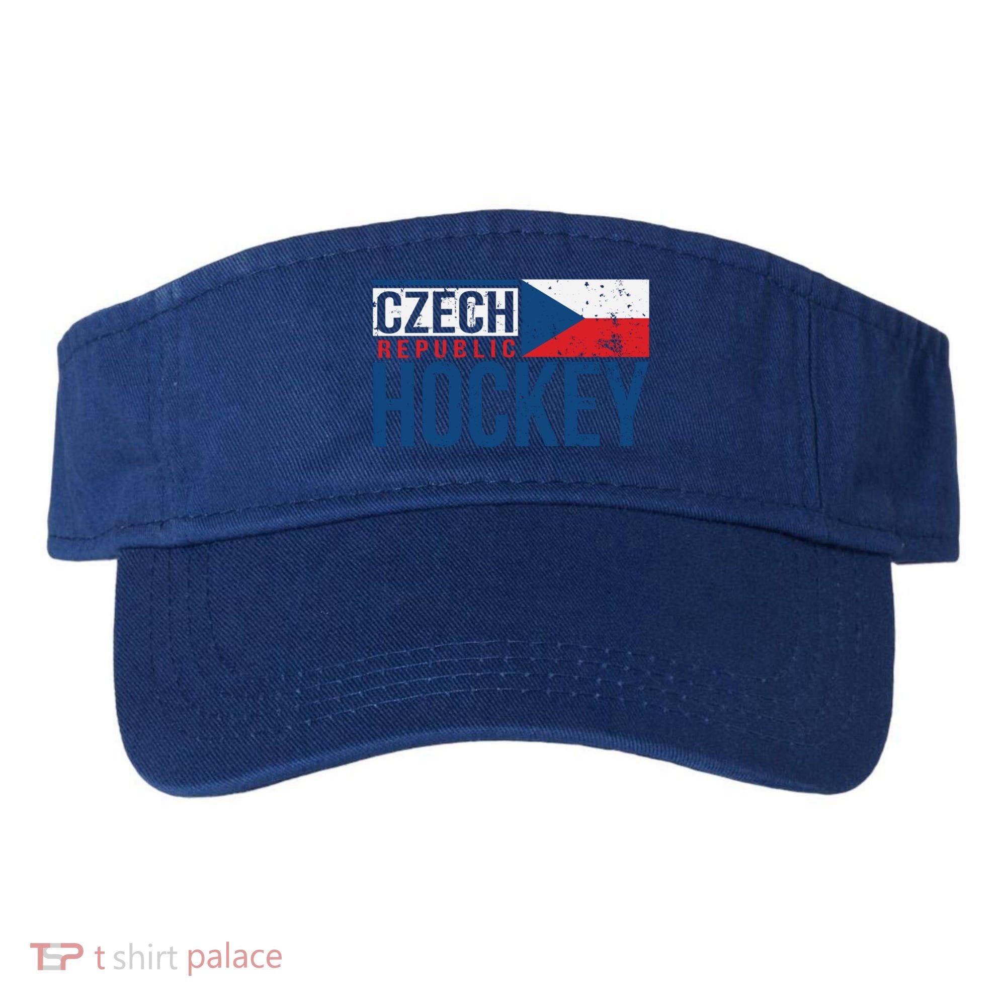 Czech Republic Czechia Hockey International Ice Supporter Cool Gift Visor