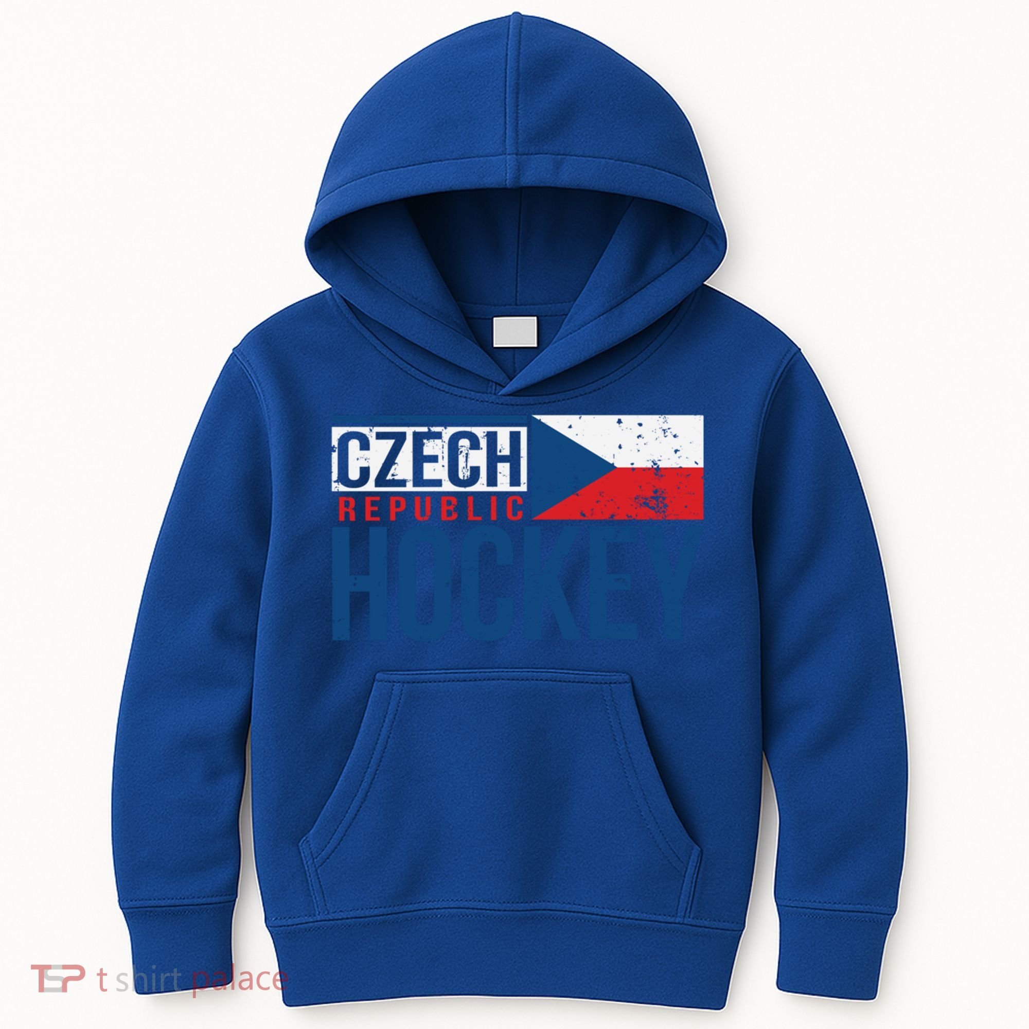 Czech Republic Czechia Hockey International Ice Supporter Cool Gift Kids Hoodie