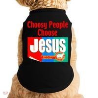 Choosy-People Retro Choose Jesus Christ Choose Jesus  Doggie Tank thumb 0