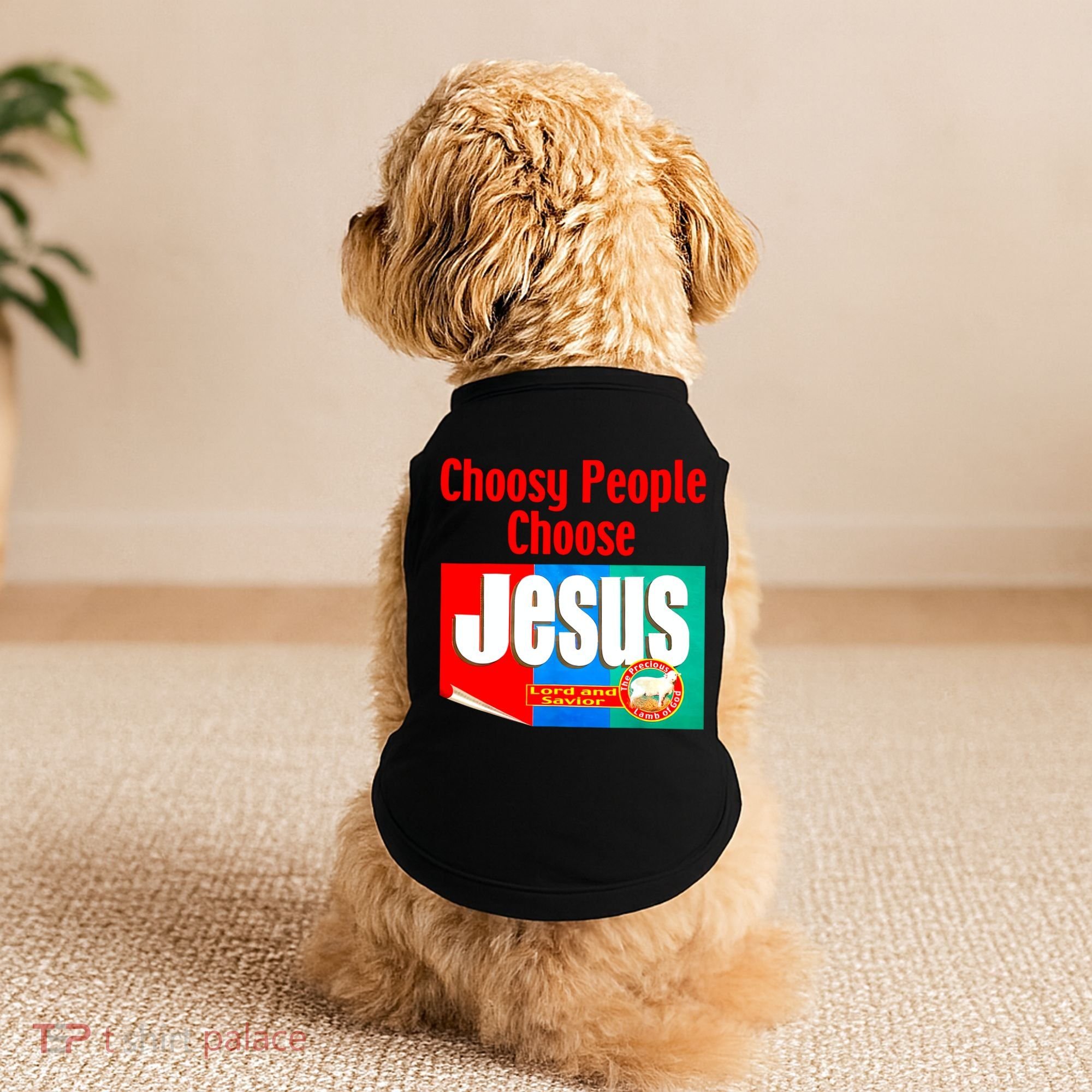 Choosy-People Retro Choose Jesus Christ Choose Jesus  Doggie Tank