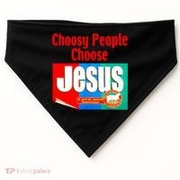 Choosy-People Retro Choose Jesus Christ Choose Jesus  USA-Made Doggie Bandana thumb 0