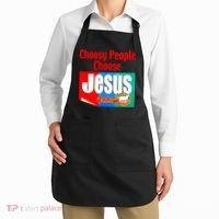 Choosy-People Retro Choose Jesus Christ Choose Jesus  Apron thumb 2