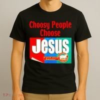 Choosy-People Retro Choose Jesus Christ Choose Jesus  T-Shirt thumb 3