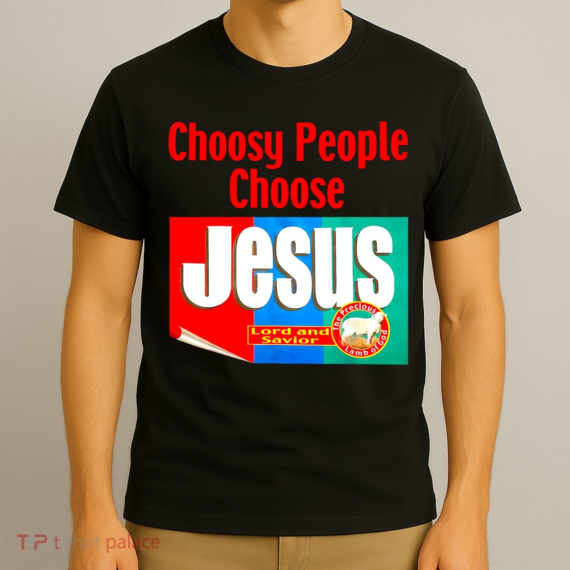 Choosy-People Retro Choose Jesus Christ Choose Jesus  T-Shirt