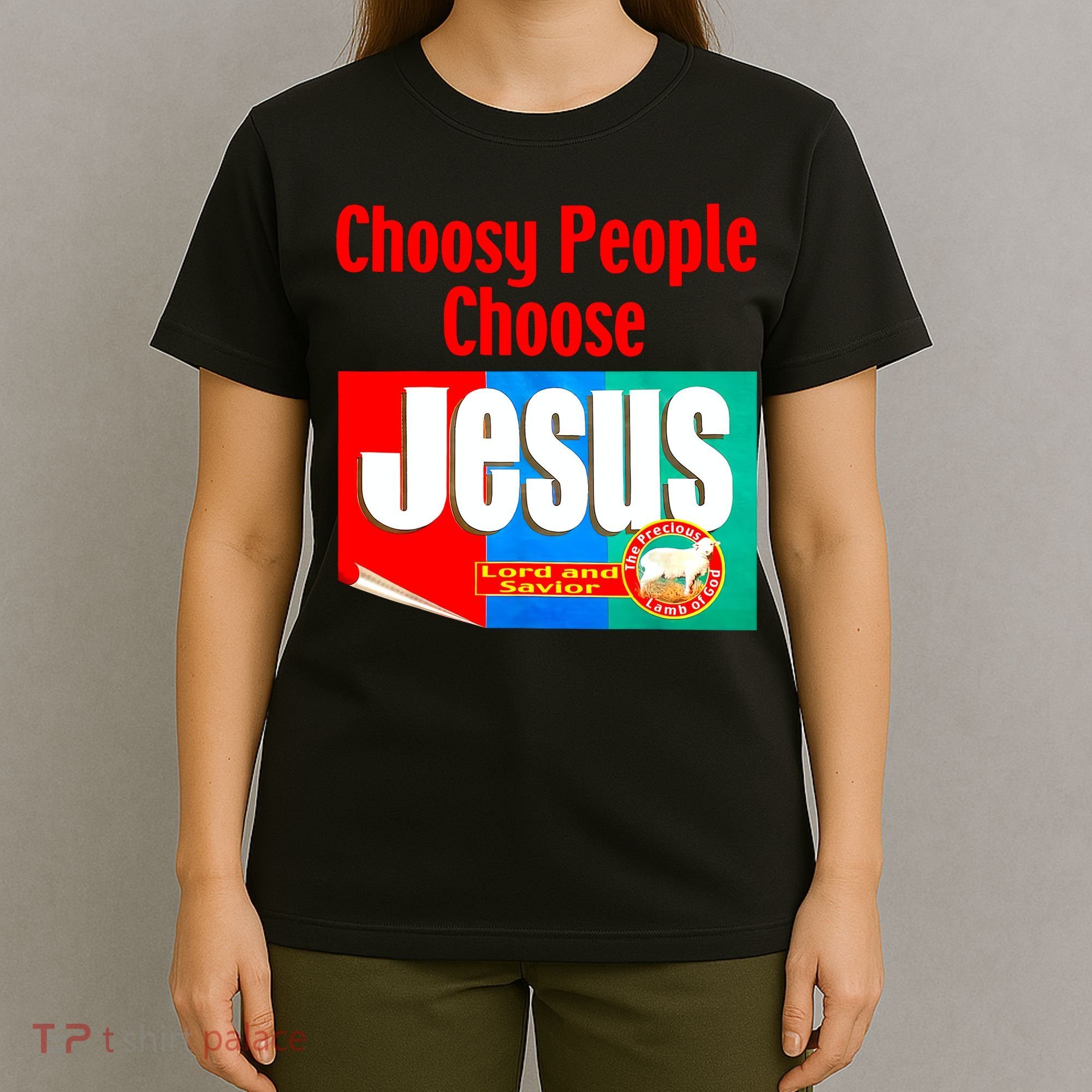 Choosy-People Retro Choose Jesus Christ Choose Jesus  T-Shirt