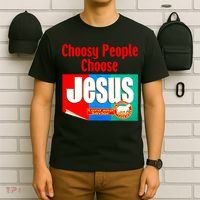 Choosy-People Retro Choose Jesus Christ Choose Jesus  T-Shirt thumb 6