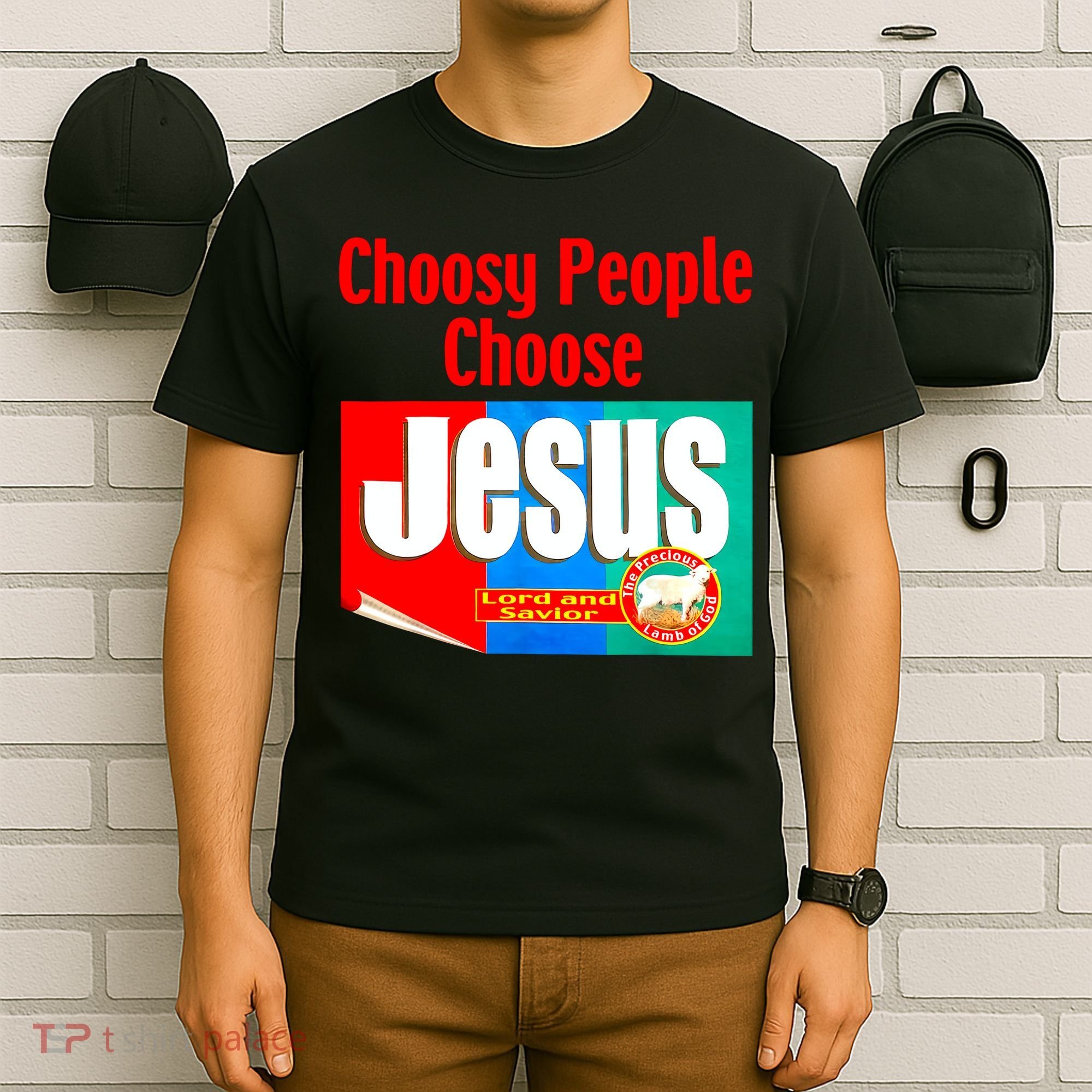 Choosy-People Retro Choose Jesus Christ Choose Jesus  T-Shirt