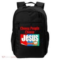 Choosy-People Retro Choose Jesus Christ Choose Jesus  Backpack thumb 0