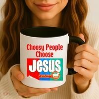 Choosy-People Retro Choose Jesus Christ Choose Jesus  Coffee Mug thumb 3