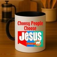 Choosy-People Retro Choose Jesus Christ Choose Jesus  Coffee Mug thumb 4