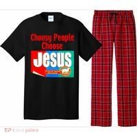 Choosy-People Retro Choose Jesus Christ Choose Jesus  Pajama Set thumb 0