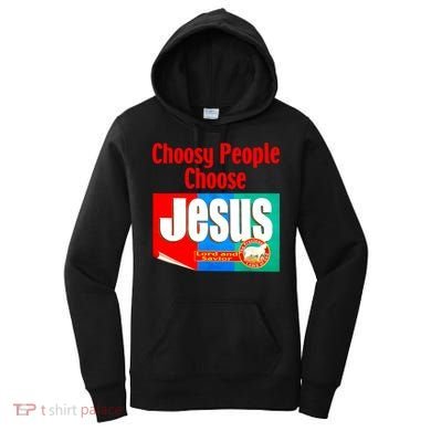 Choosy-People Retro Choose Jesus Christ Choose Jesus  Women's Hoodie
