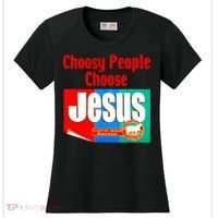 Choosy-People Retro Choose Jesus Christ Choose Jesus  Women's Cooling Performance Crew T-Shirt thumb 0