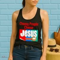 Choosy-People Retro Choose Jesus Christ Choose Jesus  Women's Tank Top thumb 2