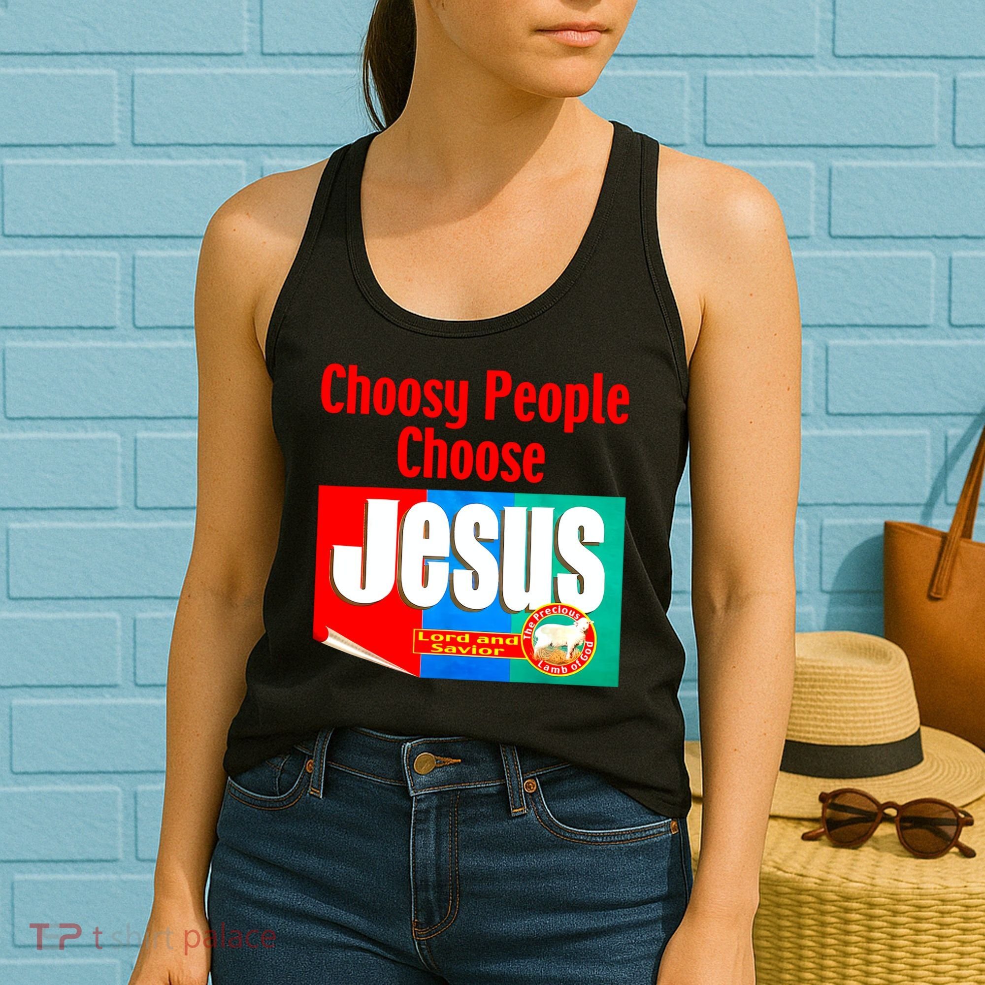 Choosy-People Retro Choose Jesus Christ Choose Jesus  Women's Tank Top