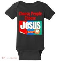 Choosy-People Retro Choose Jesus Christ Choose Jesus  Baby Bodysuit thumb 0