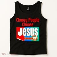Choosy-People Retro Choose Jesus Christ Choose Jesus  Tank Top thumb 2