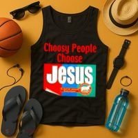 Choosy-People Retro Choose Jesus Christ Choose Jesus  Tank Top thumb 4