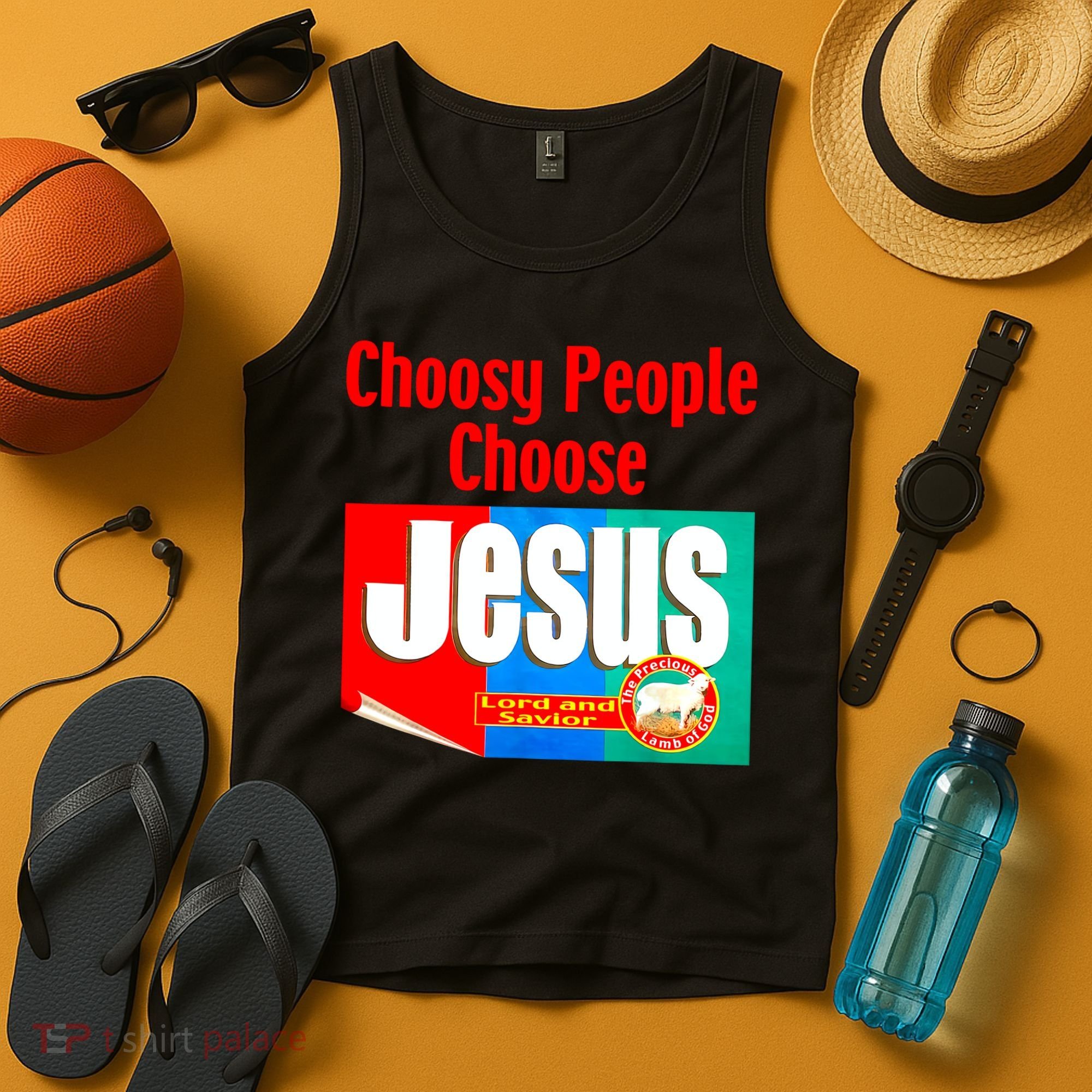 Choosy-People Retro Choose Jesus Christ Choose Jesus  Tank Top