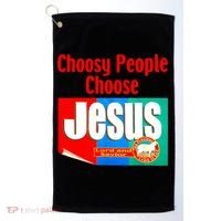 Choosy-People Retro Choose Jesus Christ Choose Jesus  Golf Towel thumb 0
