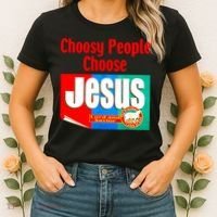 Choosy-People Retro Choose Jesus Christ Choose Jesus  Women's T-Shirt thumb 2