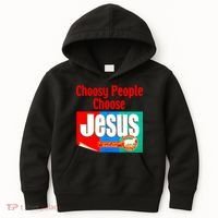 Choosy-People Retro Choose Jesus Christ Choose Jesus  Kids Hoodie thumb 0