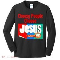 Choosy-People Retro Choose Jesus Christ Choose Jesus  Kids Long Sleeve Shirt thumb 0