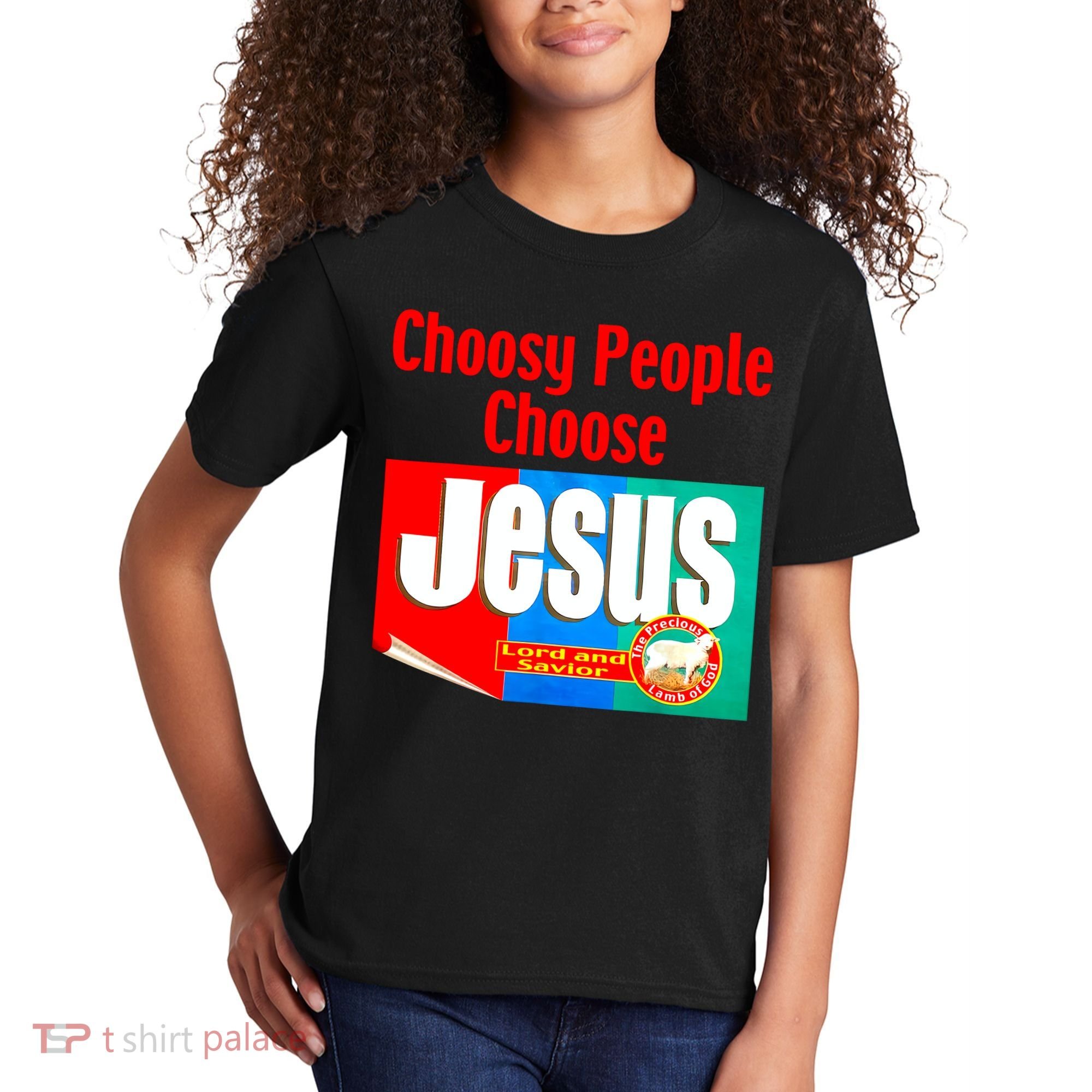 Choosy-People Retro Choose Jesus Christ Choose Jesus  Kids T-Shirt