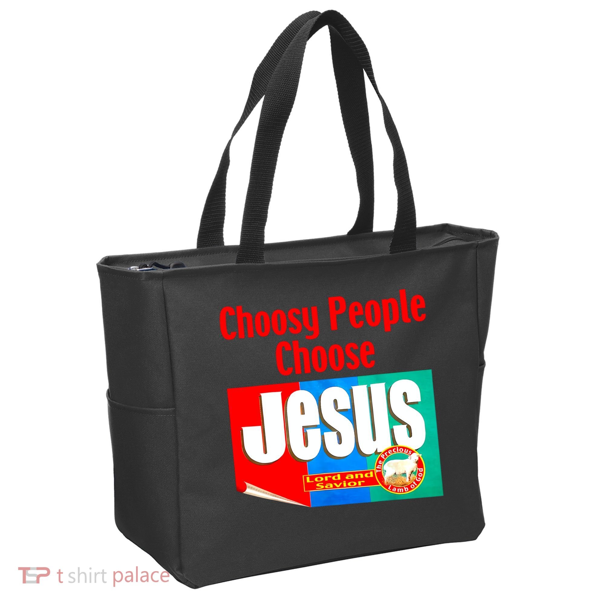 Choosy-People Retro Choose Jesus Christ Choose Jesus  Tote Bag
