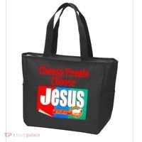 Choosy-People Retro Choose Jesus Christ Choose Jesus  Tote Bag thumb 3