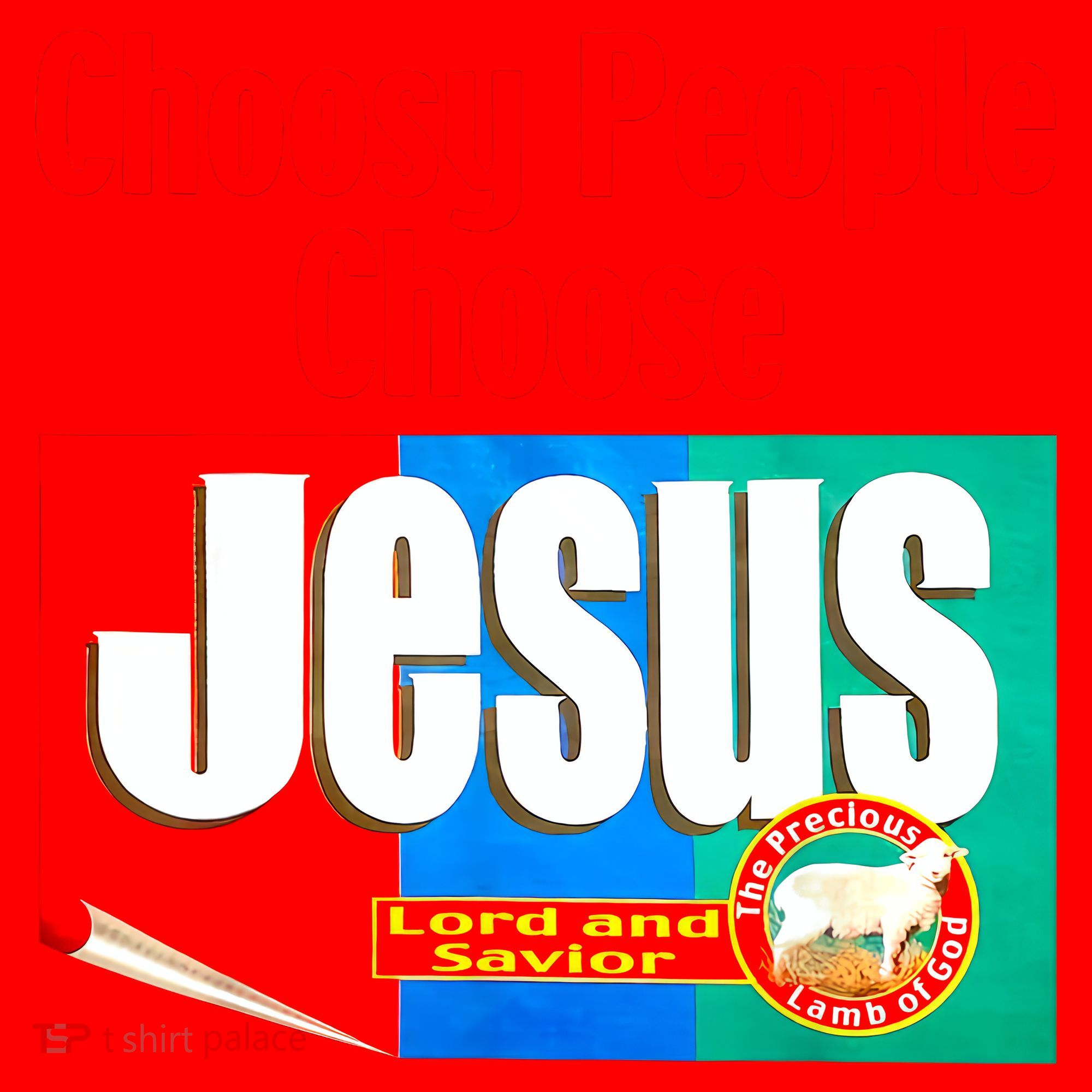 Choosy-People Retro Choose Jesus Christ Choose Jesus  Santa Hat