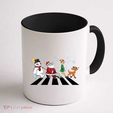 Christmas Road Coffee Mug back