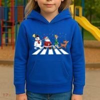 Christmas Road Kids Hoodie thumb 3