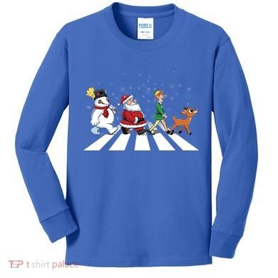 Christmas Road Kids Long Sleeve Shirt