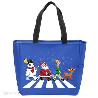 Christmas Road Tote Bag