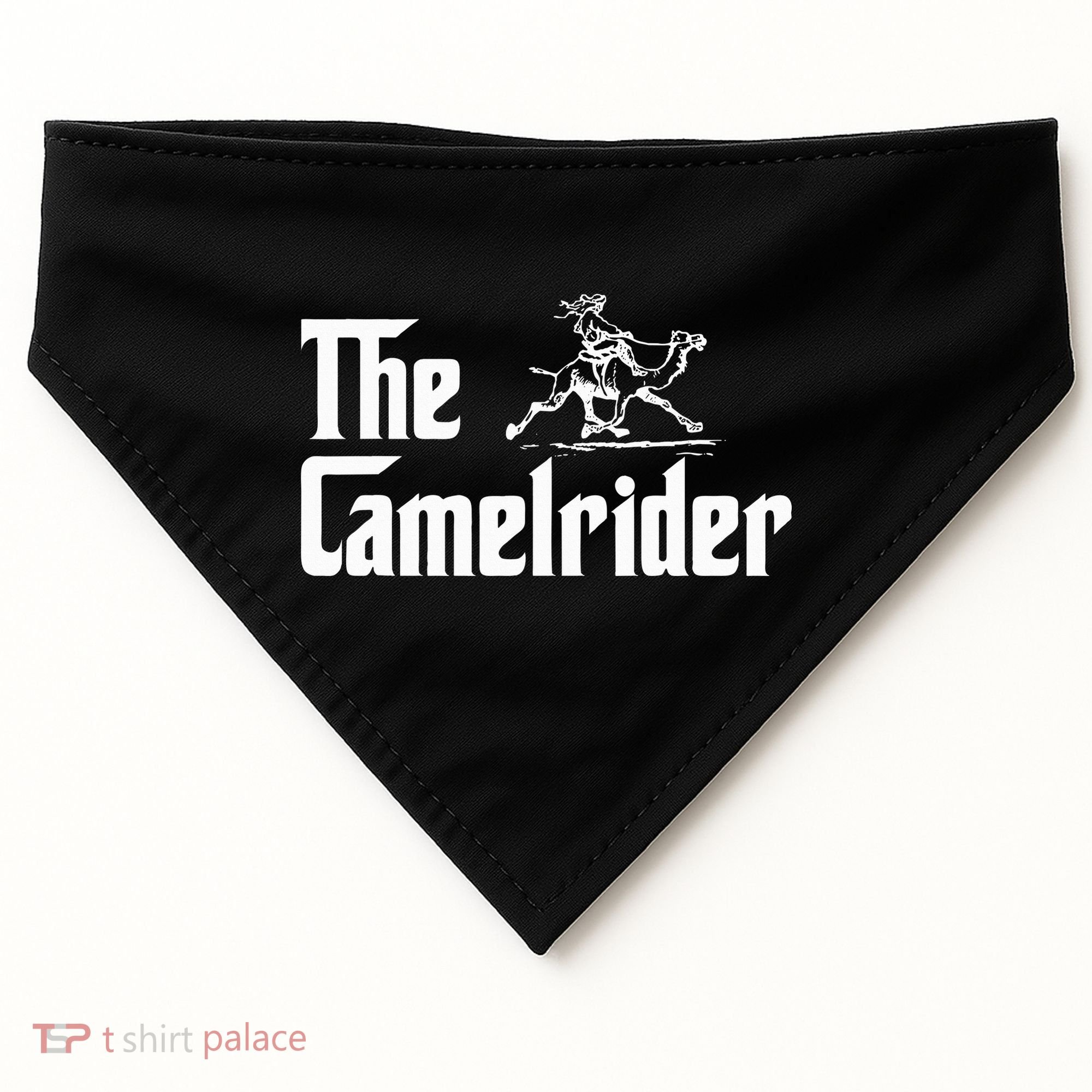 Camel Rider Camel Jokes Racing Fast Camel USA-Made Doggie Bandana