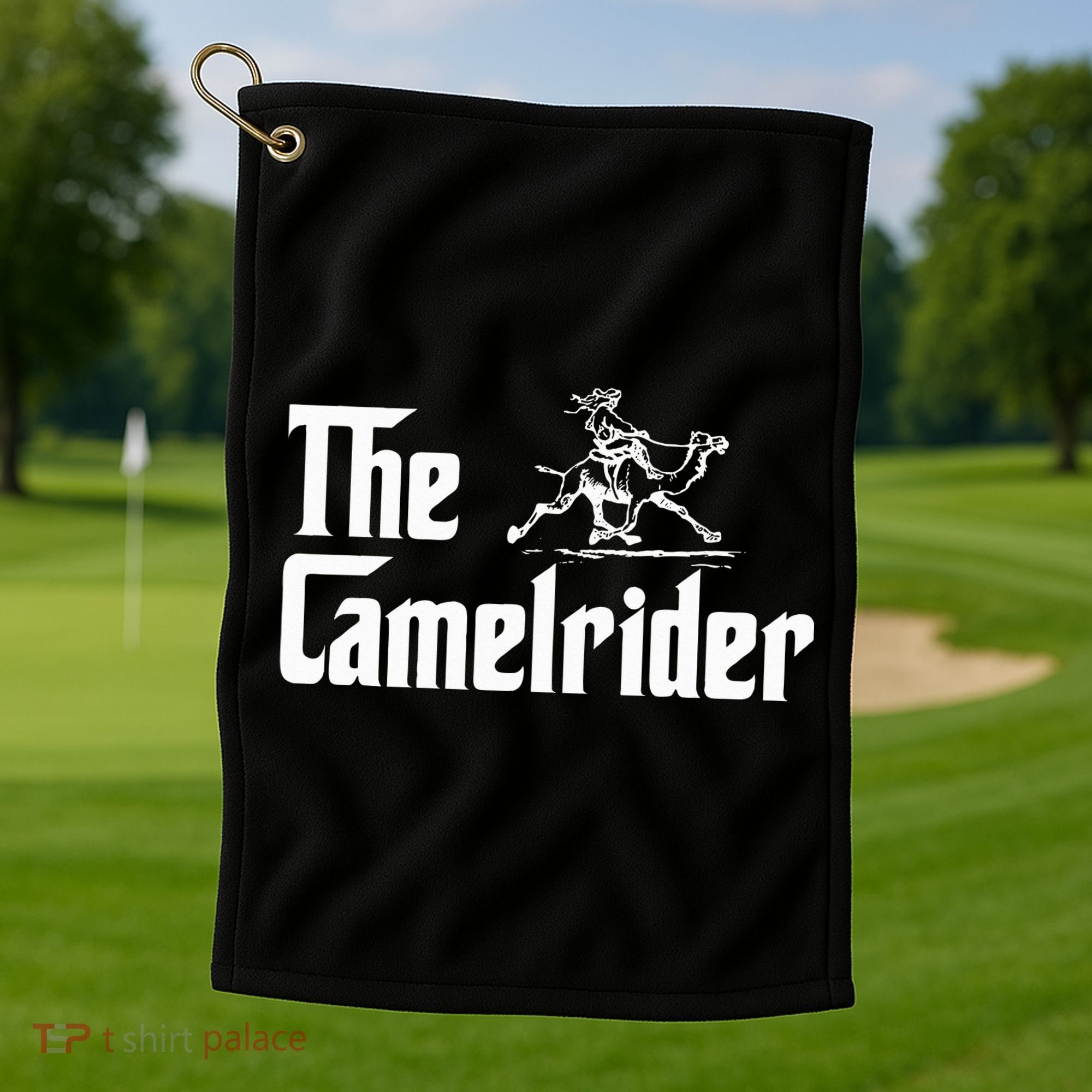 Camel Rider Camel Jokes Racing Fast Camel Golf Towel