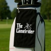 Camel Rider Camel Jokes Racing Fast Camel Golf Towel thumb 2