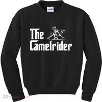 Camel Rider Camel Jokes Racing Fast Camel Kids Sweatshirt thumb 0