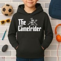 Camel Rider Camel Jokes Racing Fast Camel Kids Hoodie thumb 2